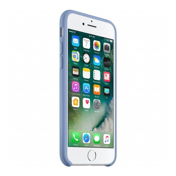 Apple Silicone Backcover Apple iPhone SE (2022 / 2020) / 8 / 7 - Azure
