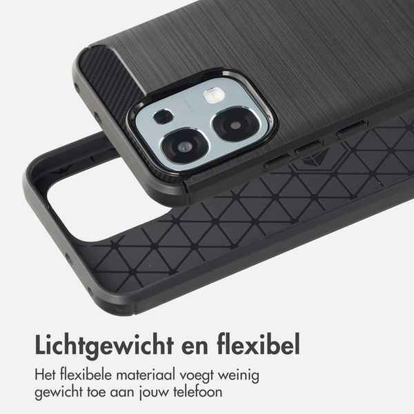 imoshion Brushed Backcover Oppo A6 Pro (5G) - Zwart