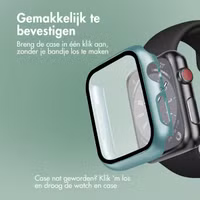 imoshion Full Cover Hardcase Apple Watch 4 / 5 / 6 / SE - 40 mm - Donkergroen