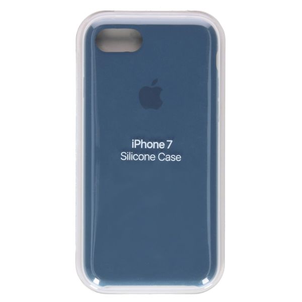 Apple Silicone Backcover Apple iPhone SE (2022 / 2020) / 8 / 7 - Ocean Blue