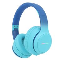 imoshion Draadloze Kinderkoptelefoon LED Light - Decibelbegrenzer - Met AUX kabel - Cobalt Blue / Soft Blue