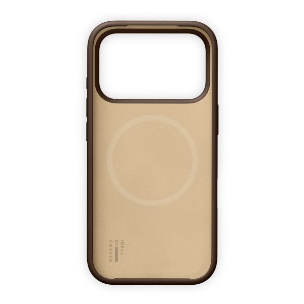 iDeal of Sweden Silicone Case met MagSafe Apple iPhone 17 Pro Max - Mocha Mousse
