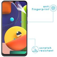 imoshion Screenprotector Folie 3 Pack + Camera Protector Glas Samsung Galaxy A51