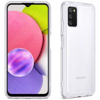 Samsung Originele Silicone Clear Cover Galaxy A03s - Transparant