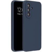 Accezz Liquid Silicone Backcover Samsung Galaxy A57 (5G) - Donkerblauw