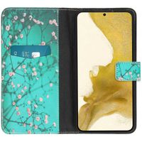 imoshion Design Softcase Bookcase Samsung Galaxy S22 Plus - Blossom