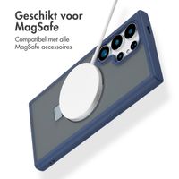 Accezz Ring Stand Backcover met MagSafe Samsung Galaxy S24 Ultra - Blue