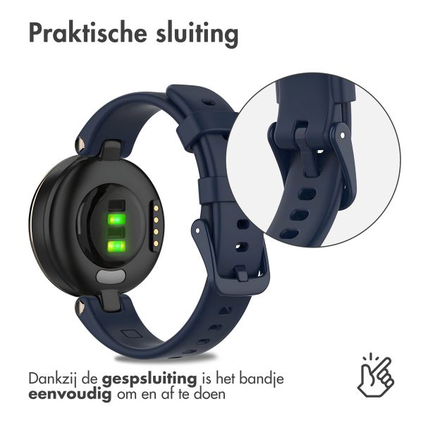 imoshion Siliconen bandje Garmin Lily - Donkerblauw