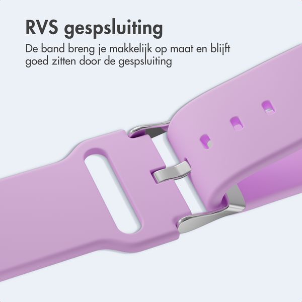 imoshion AirTag Kinderarmband - Houder voor Apple AirTag - One Size - Light Purple