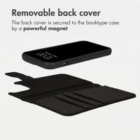 imoshion Detachable 2-in-1 Luxury Bookcase Apple iPhone 13 Pro - Black