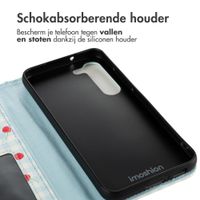 imoshion Design Bookcase Samsung Galaxy S23 - Cherry Check
