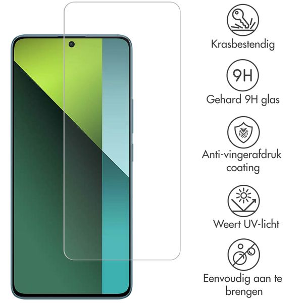 Accezz Gehard Glas Screenprotector Xiaomi Redmi Note 13 Pro (5G) / Poco X6