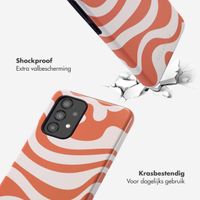 Selencia Vivid Tough Backcover Samsung Galaxy A53 - Dream Swirl Orange