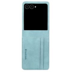 imoshion Luxe Bookcase Samsung Galaxy Z Flip 8 - Lichtblauw