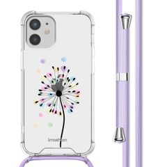 imoshion Design hoesje met koord Apple iPhone 12 Mini - Sandstone Dandelion