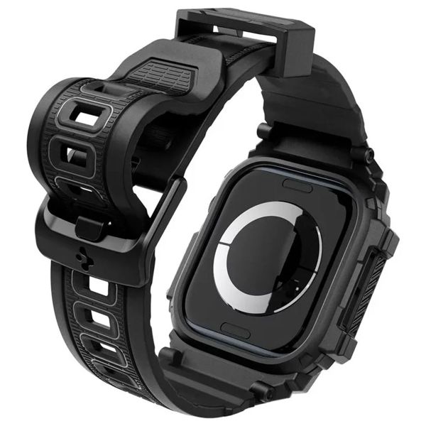 Spigen Rugged Armor™ Pro Case Apple Watch 10 - 42 mm - Matte Black