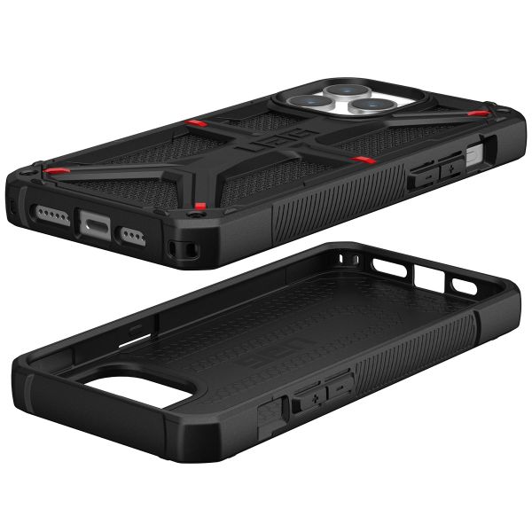 UAG Monarch Backcover Apple iPhone 15 Pro Max - Kevlar Black