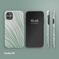 Selencia Vivid Back Cover Apple iPhone 11 - Nature Grayed Jade