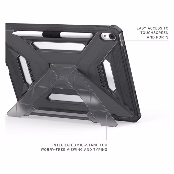 UAG Scout Bookcase Apple iPad Air 11 inch (2026) M4 / (2025) M3 / (2024) M2 - Ash