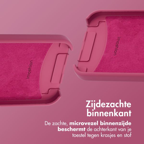 imoshion Color Backcover met afneembaar koord MagSafe Apple iPhone 15 - Raspberry