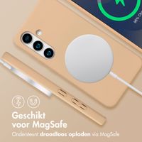 imoshion Color Backcover met afneembaar koord MagSafe Samsung Galaxy S24 / S25 - Beige