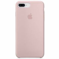 Apple Silicone Backcover Apple iPhone 8 Plus / 7 Plus - Pink Sand