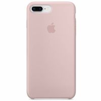 Apple Silicone Backcover iPhone 8 Plus / 7 Plus - Pink Sand