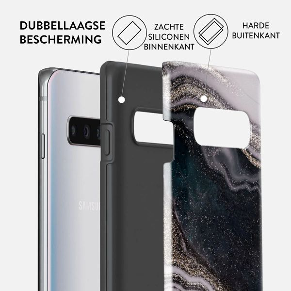 Burga Tough Backcover Samsung Galaxy S10 - Magic Night