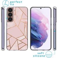 imoshion Design hoesje Samsung Galaxy S22 - Pink Graphic