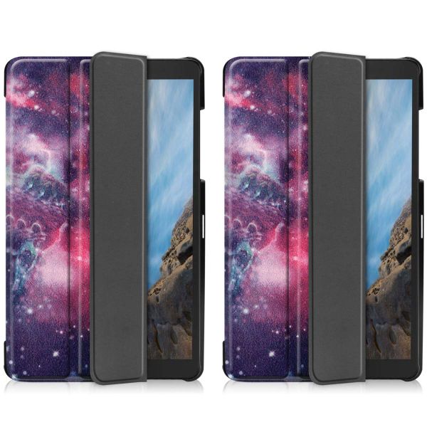 imoshion Design Trifold Bookcase Samsung Galaxy Tab A 8.0 (2019)