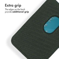 Accezz Leather Card Holder - Compatible with MagSafe and Qi2 - Cedar Green
