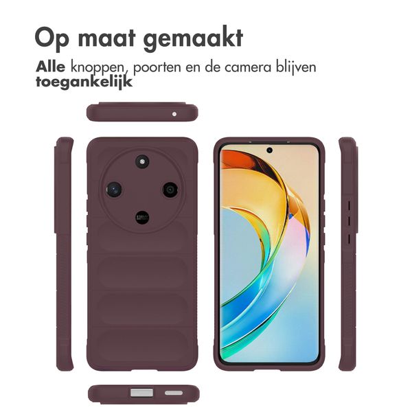 imoshion EasyGrip Backcover Honor Magic 6 Lite - Aubergine