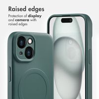 imoshion Colour Back Cover with MagSafe Apple iPhone 15 - Dark Green