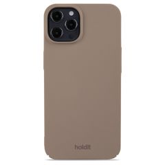 Holdit Slim Case Apple iPhone 12 (Pro) - Mocha Brown