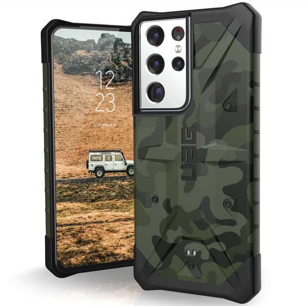 UAG Pathfinder Backcover Galaxy S21 Ultra - Forest Camo