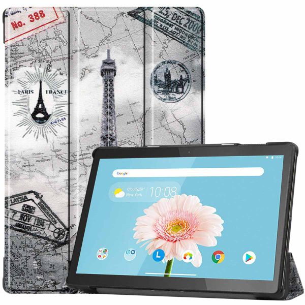 imoshion Design Trifold Bookcase Lenovo Tab M10 - Parijs