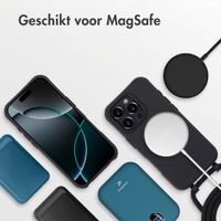 imoshion Color Backcover met afneembaar koord met MagSafe Apple iPhone 16 Pro - Zwart