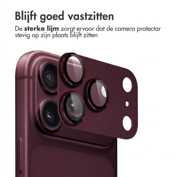 imoshion Camera Protector Glas 2 Pack Apple iPhone 18 Pro / 17 Pro - Plum