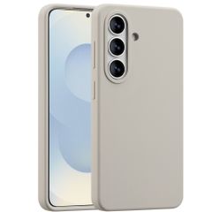 Accezz Liquid Silicone Back Cover with MagSafe Samsung Galaxy S26 - Stone