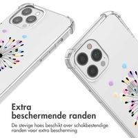 imoshion Design hoesje met koord Apple iPhone 12 (Pro) - Sandstone Dandelion
