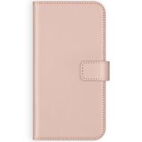 Selencia Echt Leren Bookcase Samsung Galaxy A42 - Dusty Pink