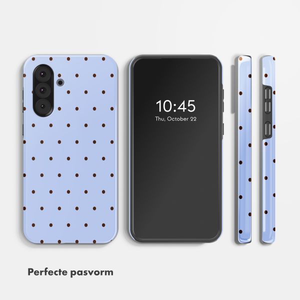 Selencia Vivid Backcover Samsung Galaxy A36 / A56 - Happy Dots Digital Sky