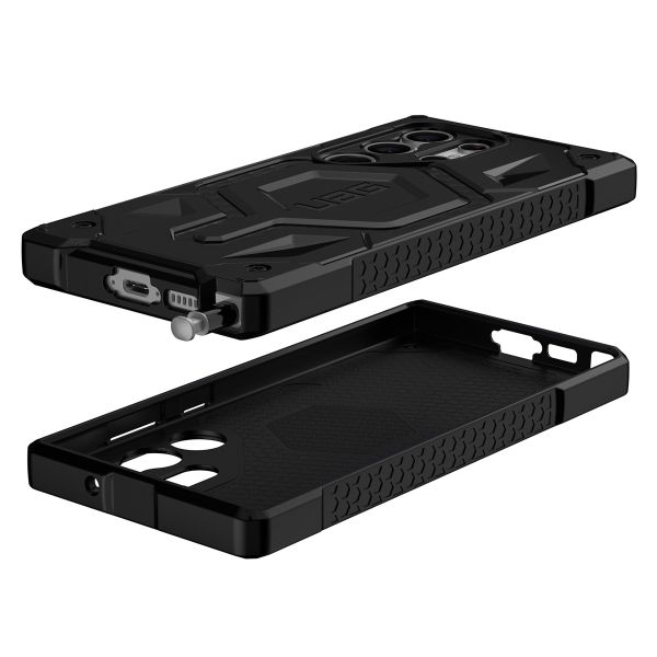 UAG Monarch Pro Backcover Samsung Galaxy S23 Ultra - Carbon Fiber