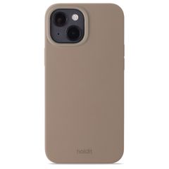 Holdit Silicone Case iPhone 14 / 13 - Mocha Brown