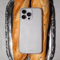 Holdit Glitter Case Apple iPhone 15 Pro - Wit