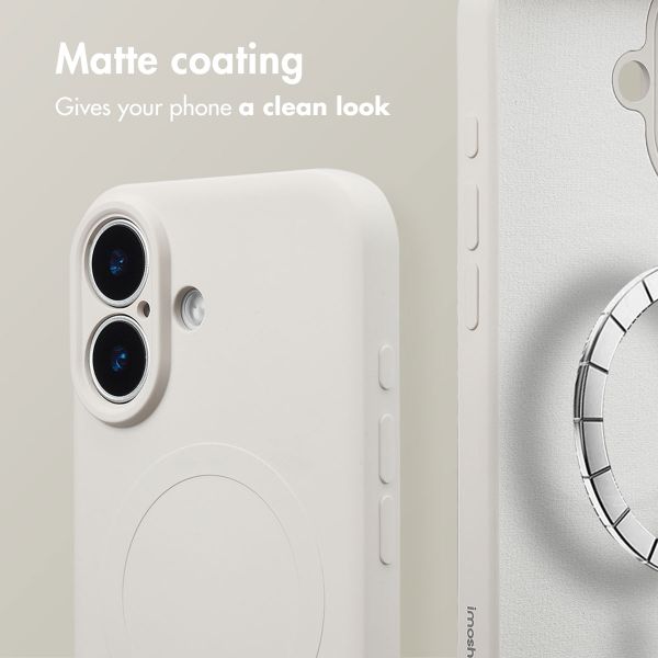imoshion Colour Back Cover with MagSafe Apple iPhone 17 - Beige