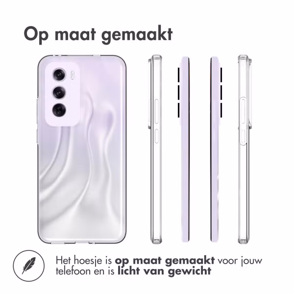 Accezz Clear Backcover Oppo Reno 12 Pro - Transparant