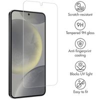 Accezz Tempered Glass Screen Protector 2-pack Samsung Galaxy S25 / S24