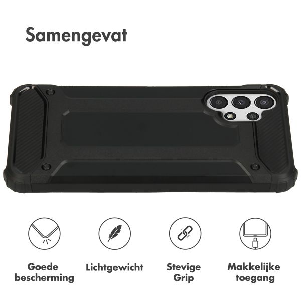 imoshion Rugged Xtreme Backcover Samsung Galaxy A13 (4G) - Zwart