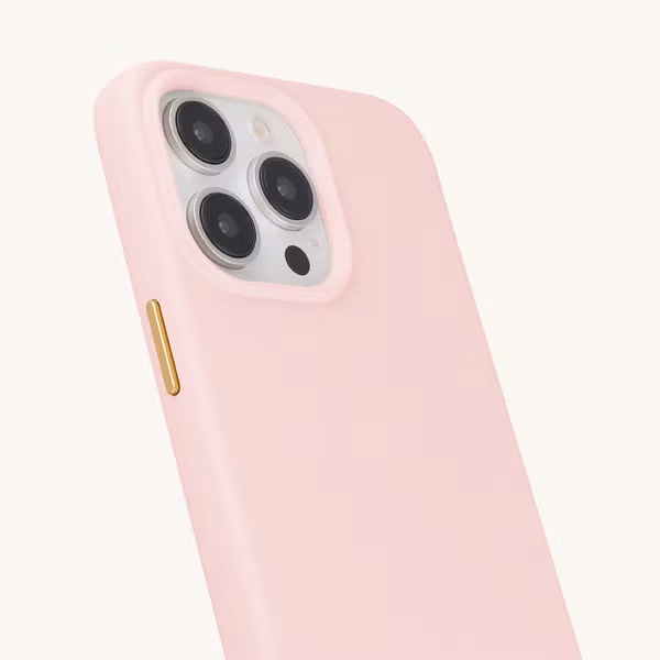 Selencia Rivièra MagSafe Backcover met afneembare haakjes Apple iPhone 13 Pro - Sorbet Pink